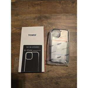 Tozo iPhone 2020 Ultra Thin Transparent Phone Case Open Box
